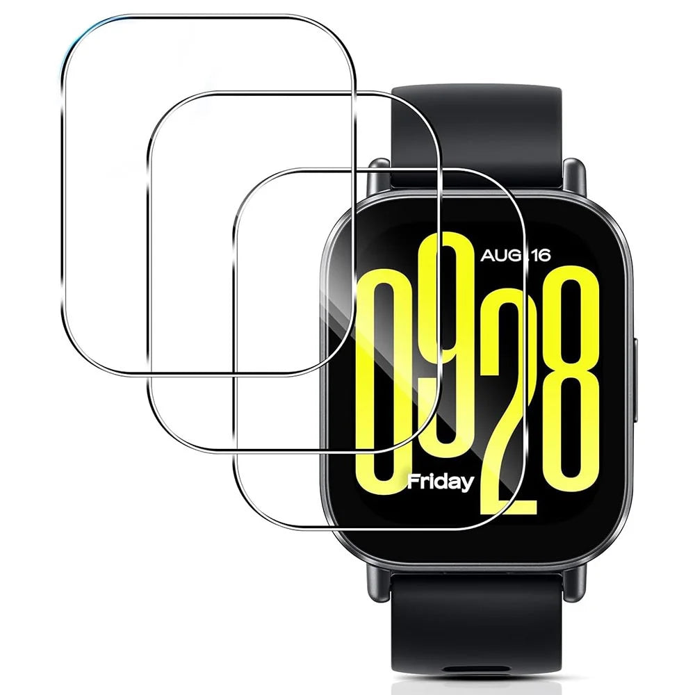 3Pcs For Xiaomi Redmi Watch 5 Lite Screen Protector HD Clear Watch Screen Film - 1