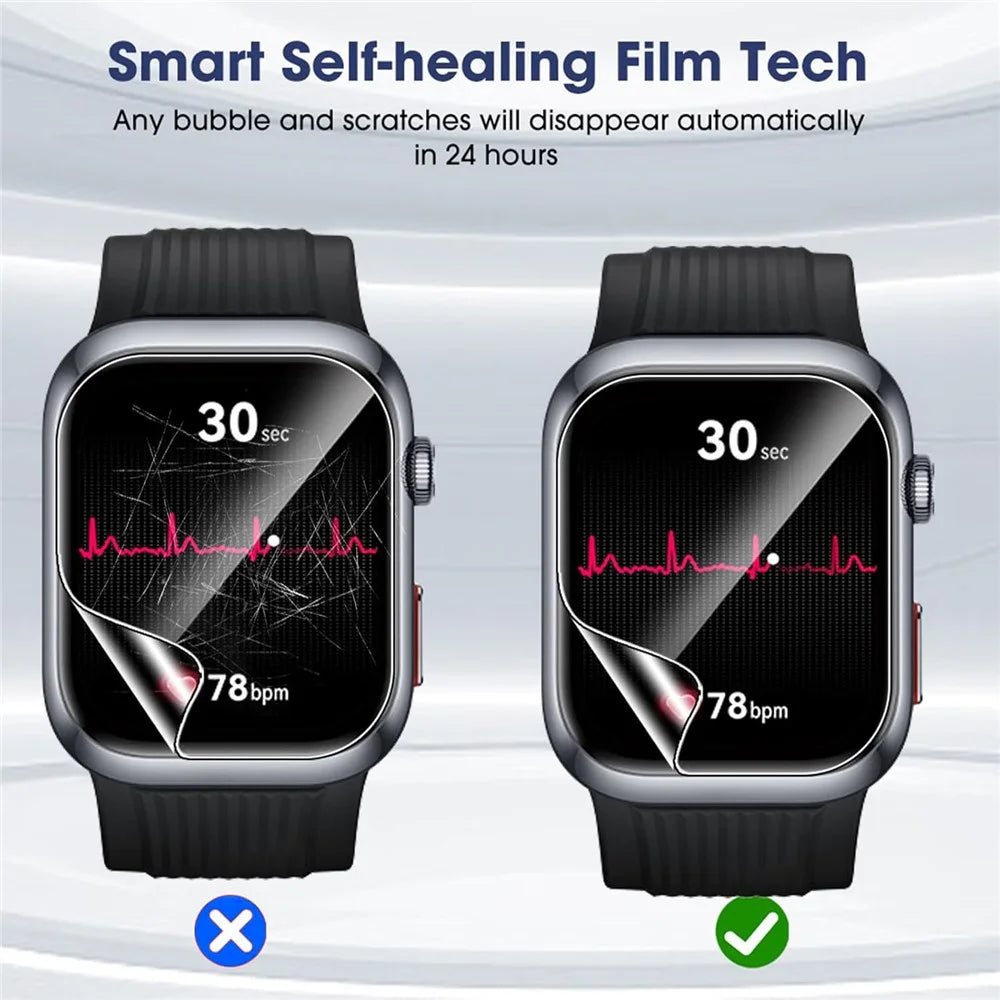 3Pcs For Huawei Watch D2 TPU Watch Screen Protector Anti-Scratch HD Clear Hydrogel Film - 4