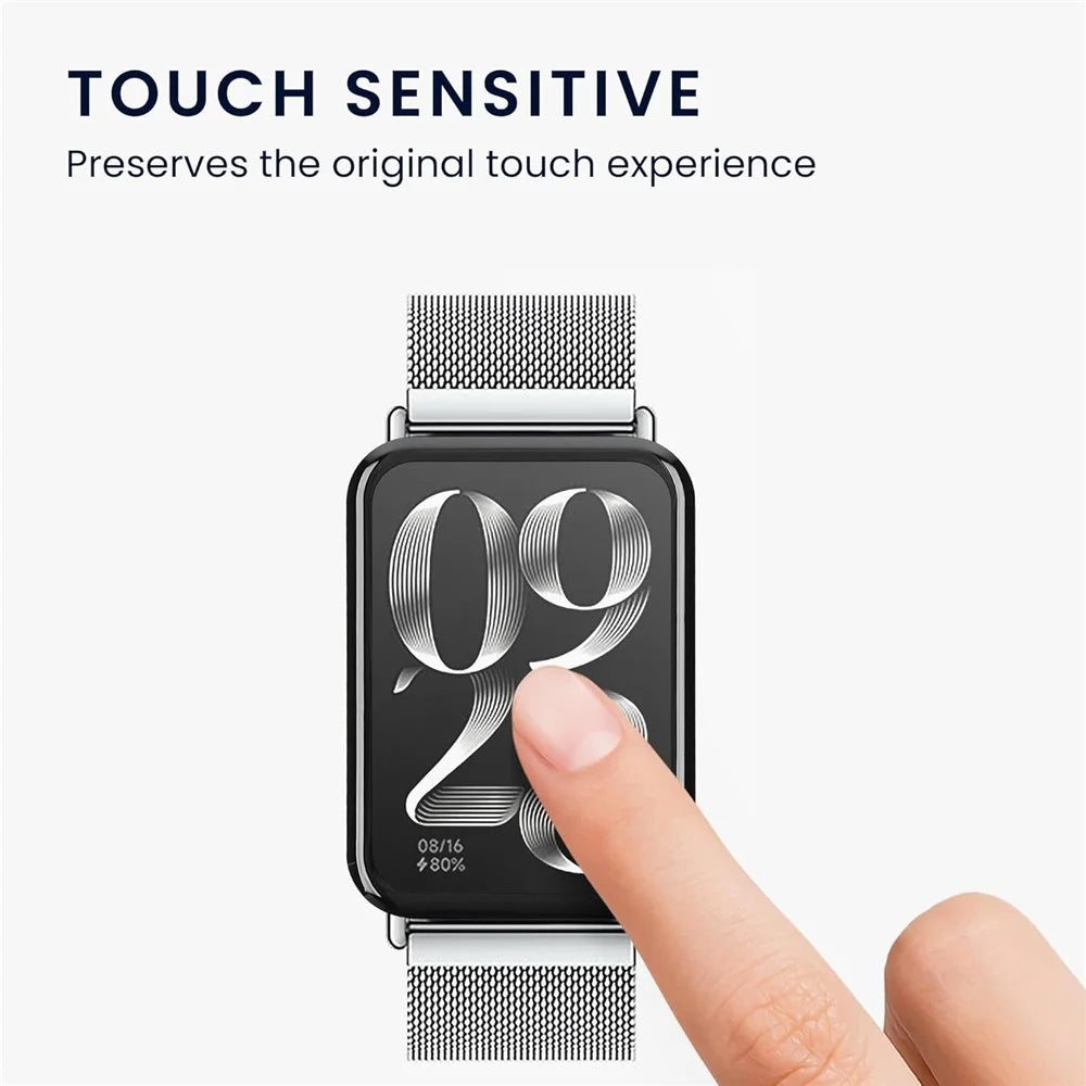 For Xiaomi Smart Band 9 Pro Watch Film Anti-Scratch Film PET 3D Smartwatch Screen Protector - 4