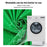 3x5m Green Screen Live Streaming Photography Video Recording Backdrop Cloth with 4 Traceless Nails - 3