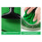 3x5m Green Screen Live Streaming Photography Video Recording Backdrop Cloth with 4 Traceless Nails - 4