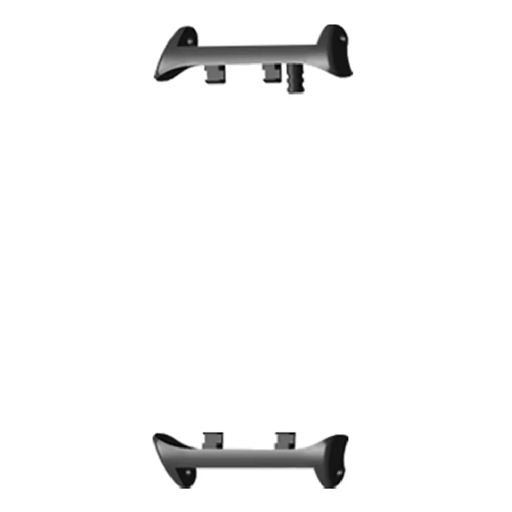 1 Pair Watchband Connector For Huawei Watch D2 Metal Connector 22mm Replacement Strap Adapters - Black - 3