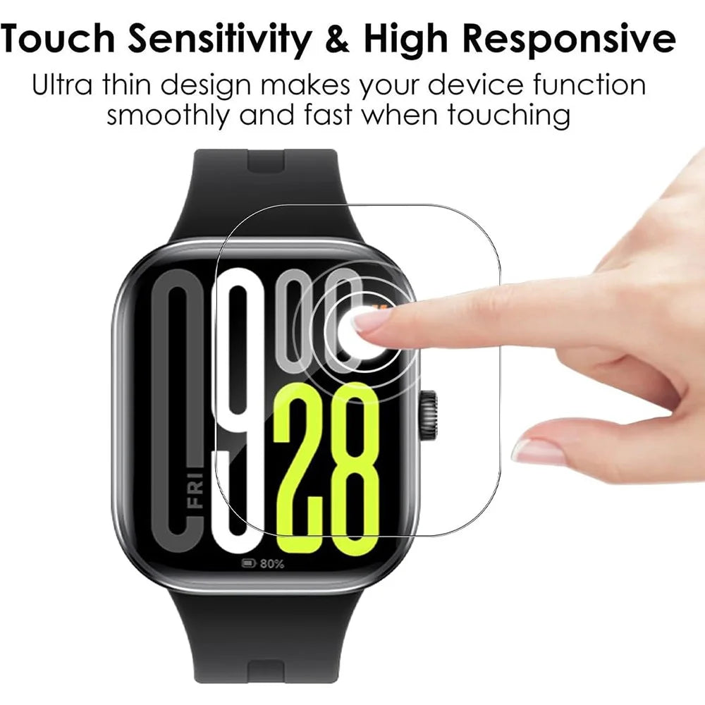 3Pcs For Xiaomi Redmi Watch 5 TPU Watch Screen Protector Anti Scratch HD Clear Hydrogel Film - 2