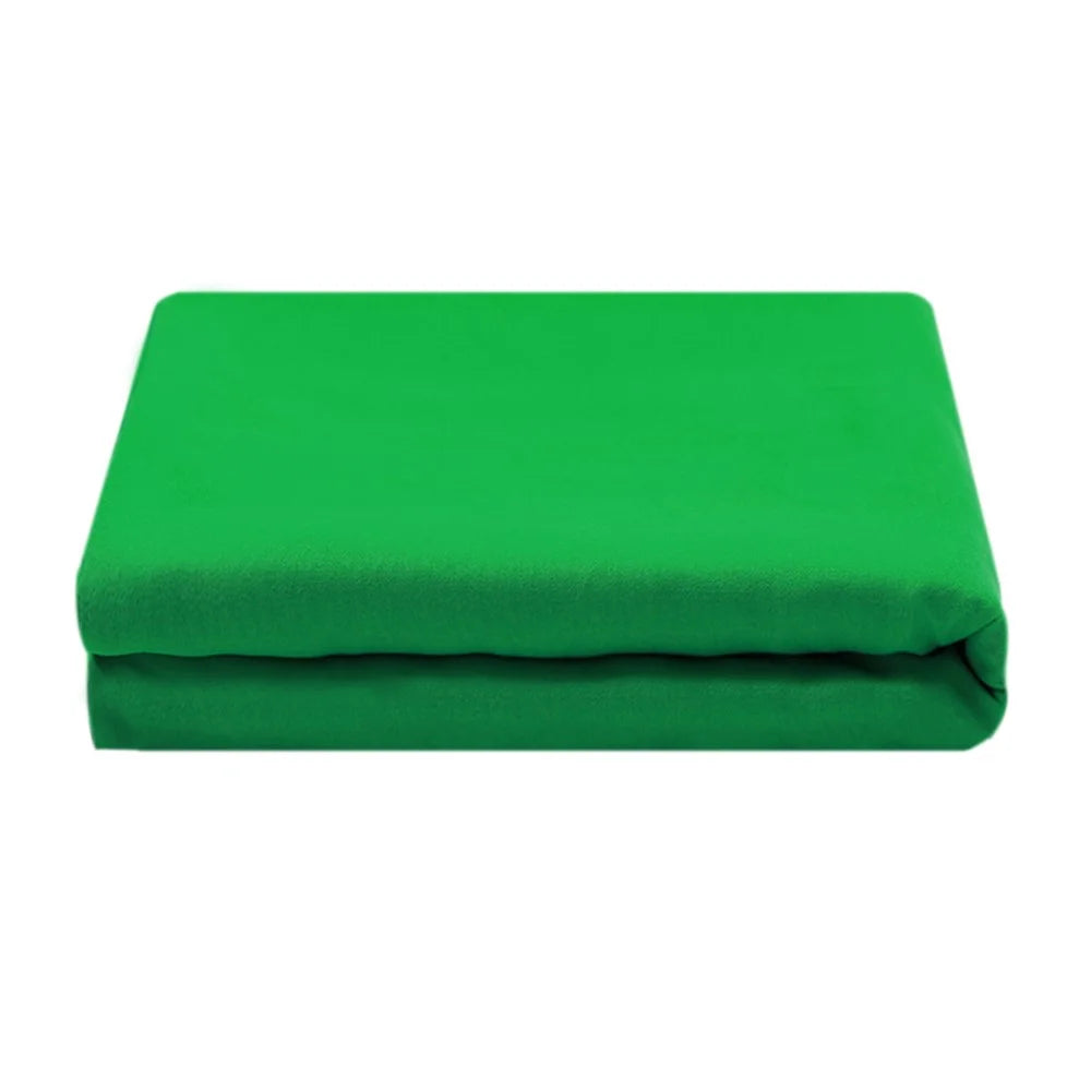 1 x 1.5m Photography Backdrop Polyester Studio Background Screen for Live Streaming / Photo Shooting - Green - 1