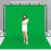 Photography Backdrop 3 x 5m 120g / m2 Polyester Cloth Studio Background Screen for Live Streaming  /  Photo Shooting - Green - 3