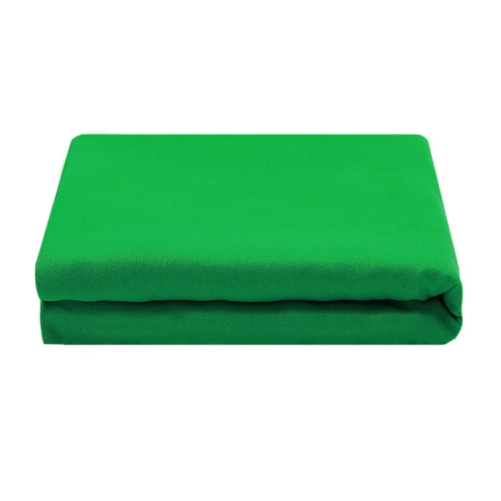 3 x 6m Photography Backdrop Polyester Studio Background Screen for Live Streaming / Photo Shooting - Green - 1