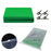3 x 4m Photography Backdrop Set with 4 Clips Polyester Background Screen for Studio / Live Streaming - Green - 7