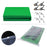 1 x 1.5m Photography Backdrop Photo Studio Backdrop 120g Polyester Shoot Background with Clamps - Green - 7