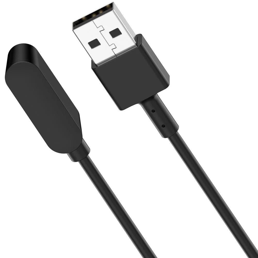 1m Charging Cable for Xiaomi Mitu 7A / XiaoXun T6 C / T6 Kids Smartwatch Magnetic Charging Cord - Black - 3