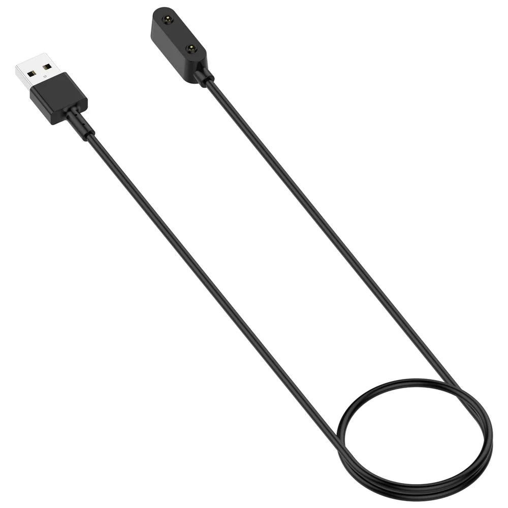 1m Charging Cable for Xiaomi Mitu 7A / XiaoXun T6 C / T6 Kids Smartwatch Magnetic Charging Cord - Black - 6