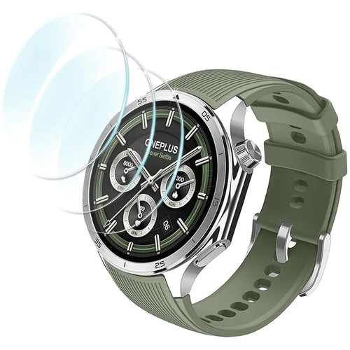 3Pcs For OnePlus Watch 3 46mm Tempered Glass Screen Protector HD Clear Watch Screen Film - 1