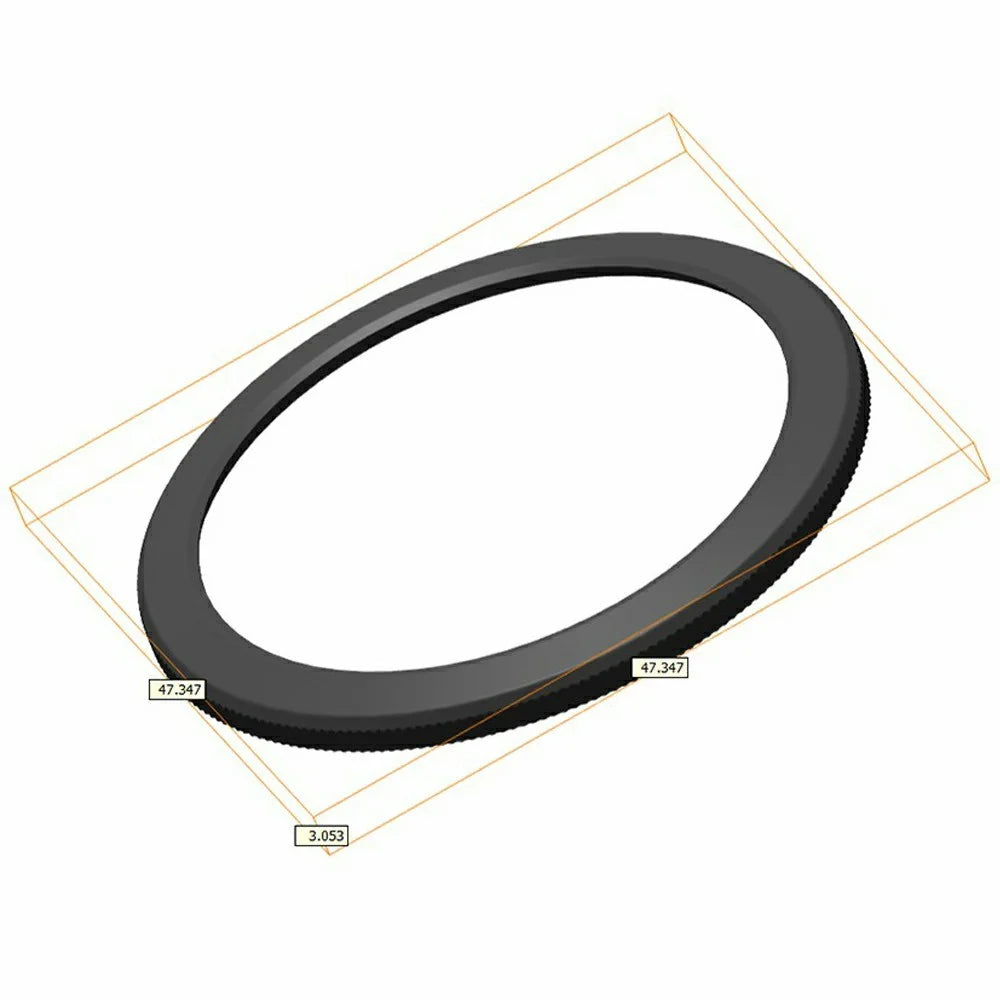 For Xiaomi Watch S4 / S3 Numbers Dot Design PC Bezel Smartwatch Protective Ring - 5