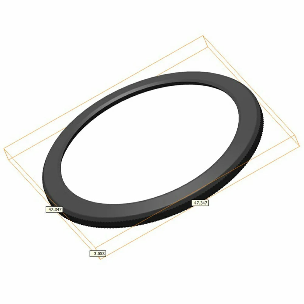For Xiaomi Watch S4 / S3 Dual Color Scale Design PC Bezel Smartwatch Protective Ring - 5