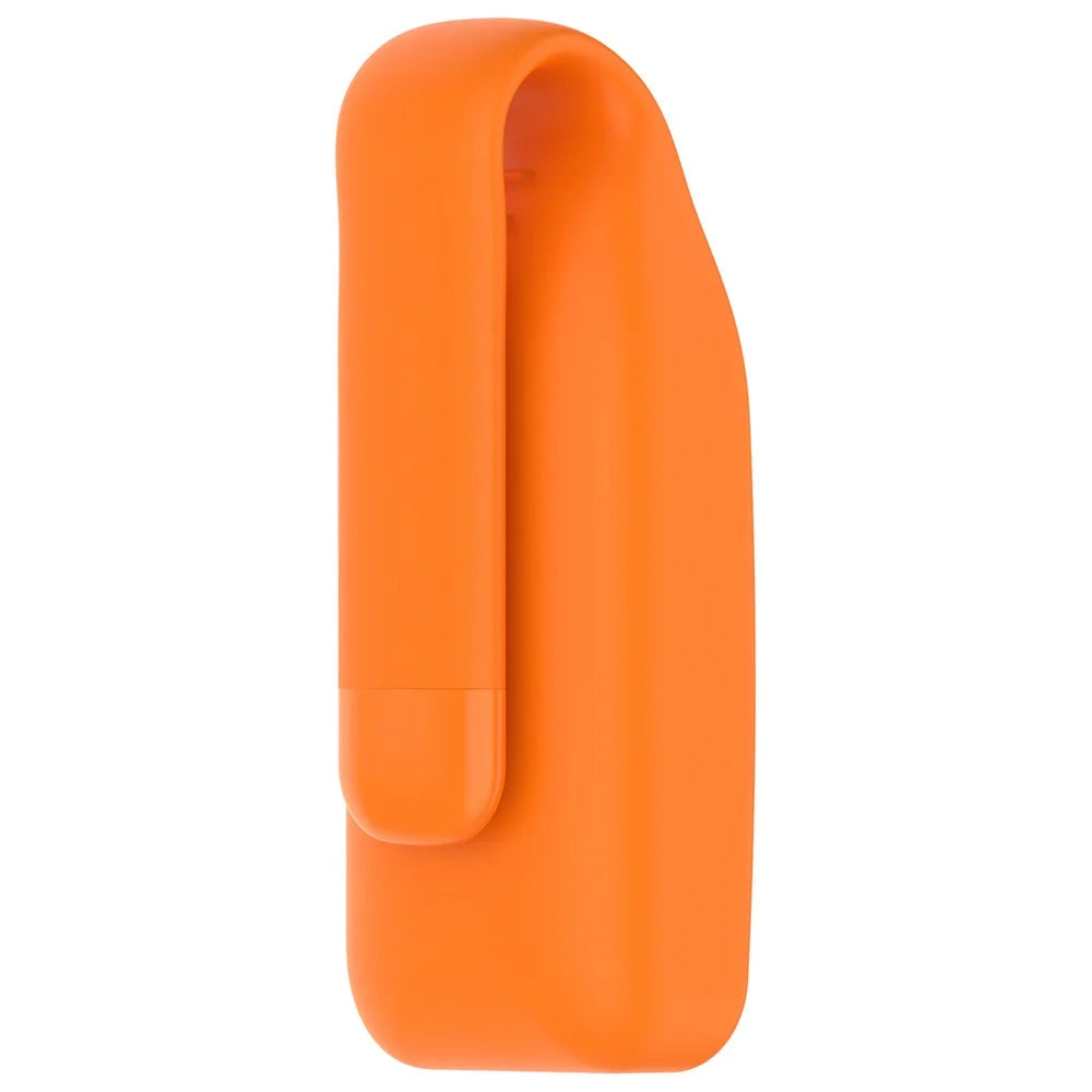For Huawei Band 10 / 9 / 8 Clip Buckle Replacement Case Smart Watch Silicone Cover - Orange - 5