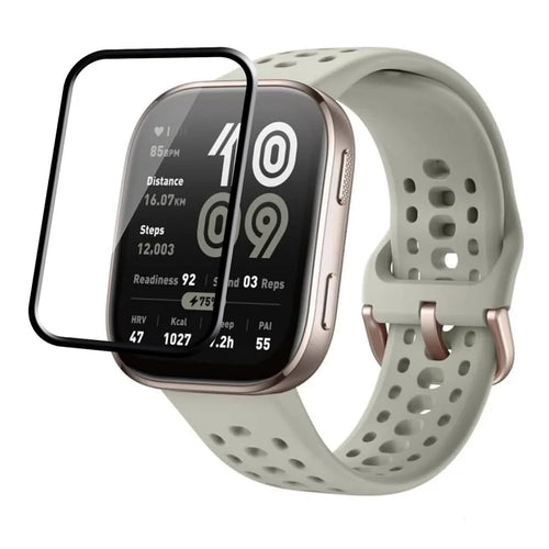 For Huami Amazfit Bip 6 Watch Film Anti-Scratch Film PET 3D Smartwatch Screen Protector - 1