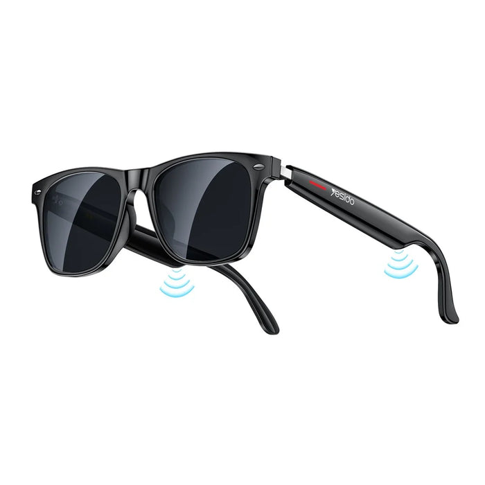 YESIDO IO35 Smart Music Sunglasses Bluetooth-Compatible Wireless IP54 Waterproof Hands-Free Calling Eyewear - 1