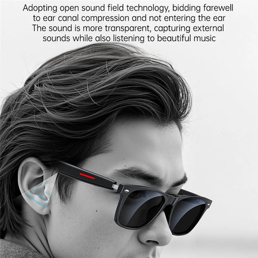 YESIDO IO35 Smart Music Sunglasses Bluetooth-Compatible Wireless IP54 Waterproof Hands-Free Calling Eyewear - 2