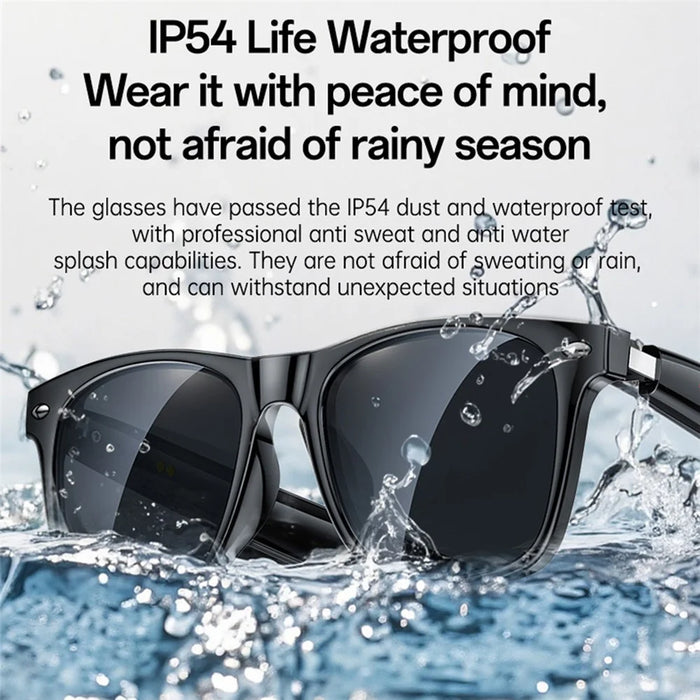 YESIDO IO35 Smart Music Sunglasses Bluetooth-Compatible Wireless IP54 Waterproof Hands-Free Calling Eyewear - 6