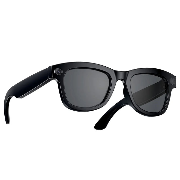 M01pro Smart AI 8MP Camera Glasses Waterproof Real-Time Translation Voice Call Music Glasses - Sunglasses - 2