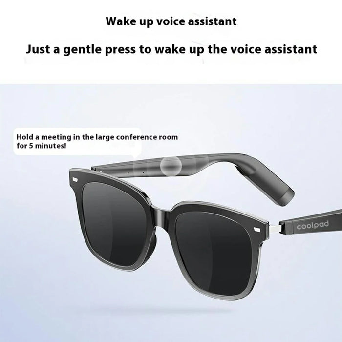 YJ008 Smart Audio Glasses with Bluetooth-Compatible Speaker Hands-Free Calling Music Playback Voice Assistant Sunglasses - 3
