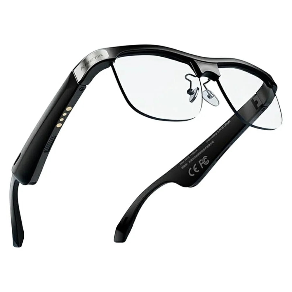 KRETA J21 Pro Smart Glasses Translator for Travel Business Real-Time 144 Languages Bluetooth-Compatible Audio AI Voice Assistant - 1