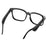 J20E Smart Glasses with Microphone Music Playback Voice Assistant Enabled IPX4 Waterproof - Plain Glasses - 1
