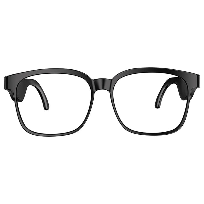 J20E Smart Glasses with Microphone Music Playback Voice Assistant Enabled IPX4 Waterproof - Plain Glasses - 2