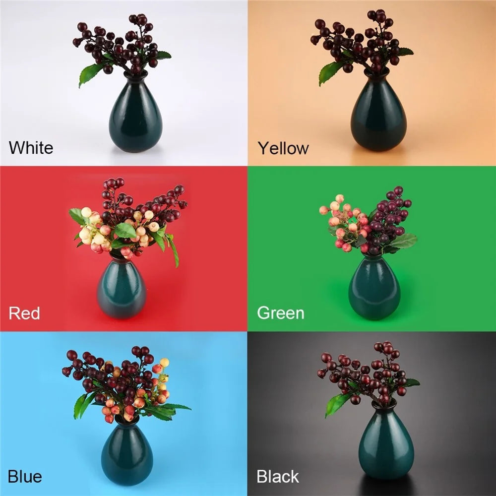 PULUZ PU5200 Photography Background Board 121cm x 58cm Matte  /  Smooth Waterproof Backdrop - Green - 5