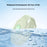 For Samsung Galaxy SmartTag2 Silicone Wristband Cartoon Waterproof Protective Case Holder - Green Mint Dinosaur - 5