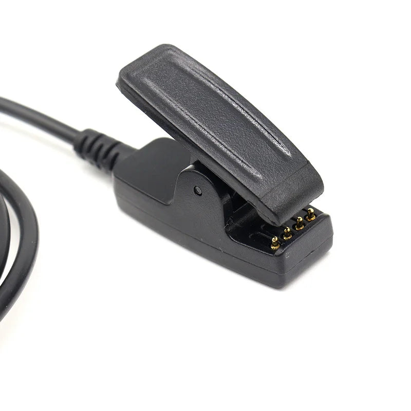 100cm Charging Cable For Garmin Forerunner 735XT / Forerunner 645 / 630 Watch Data Transfer Cord - USB / Black - 5