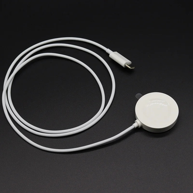 Watch Charger For Huawei Watch GT4 Pro/GT4/GT3/Ultimate Magnetic Wireless Fast Charging Dock with 100cm Cable - White - 7