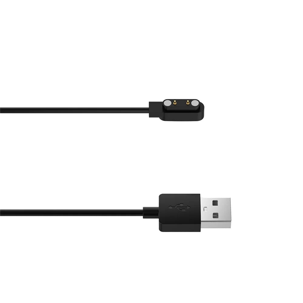 For Cosmo JrTrack 5 Kids Smart Watch Magnetic Charging Cable 60cm USB Watch Cord - Black - 3
