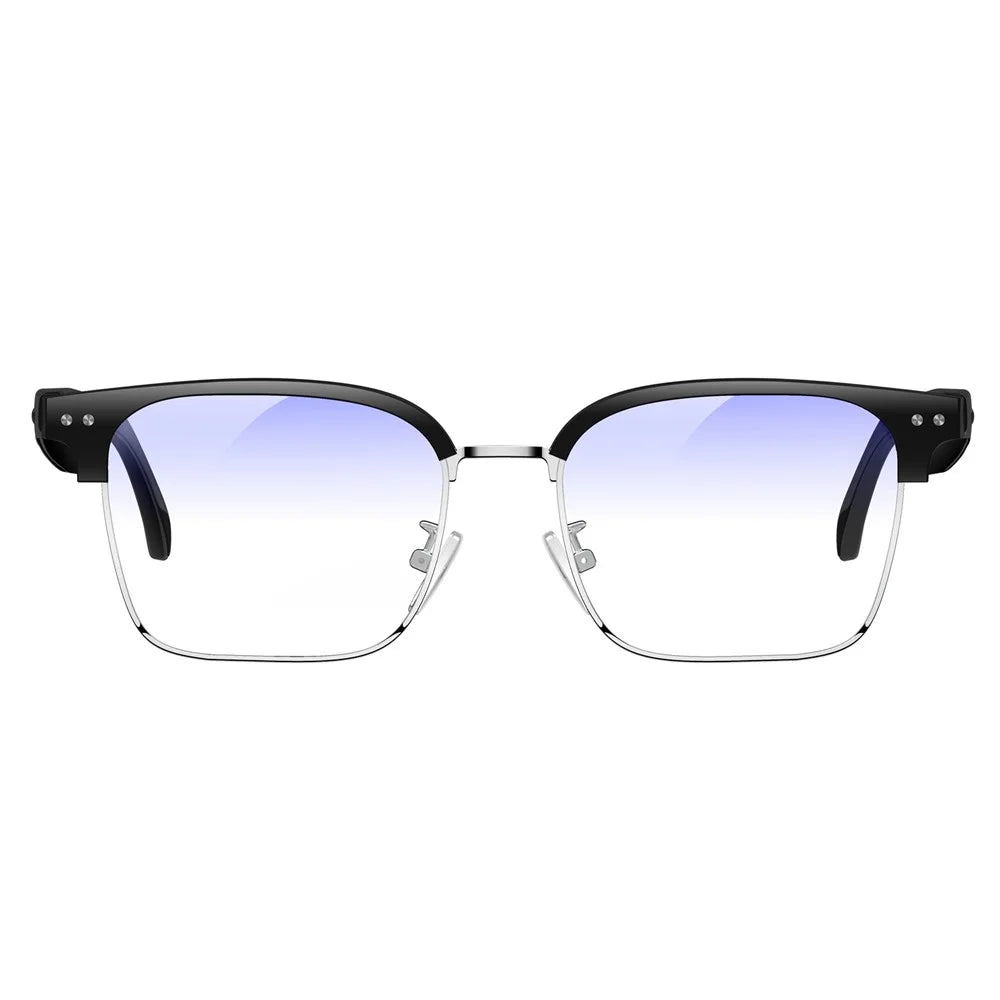 W100D AI BT Audio Smart Glasses Real-Time Translation  /  Voice Assistant  /  Music Playback - Anti Blue-Ray - 2