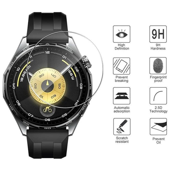 3Pcs For Huawei Watch GT 6 46mm TPU Watch Screen Protector Anti Scratch HD Clear Hydrogel Film - 3
