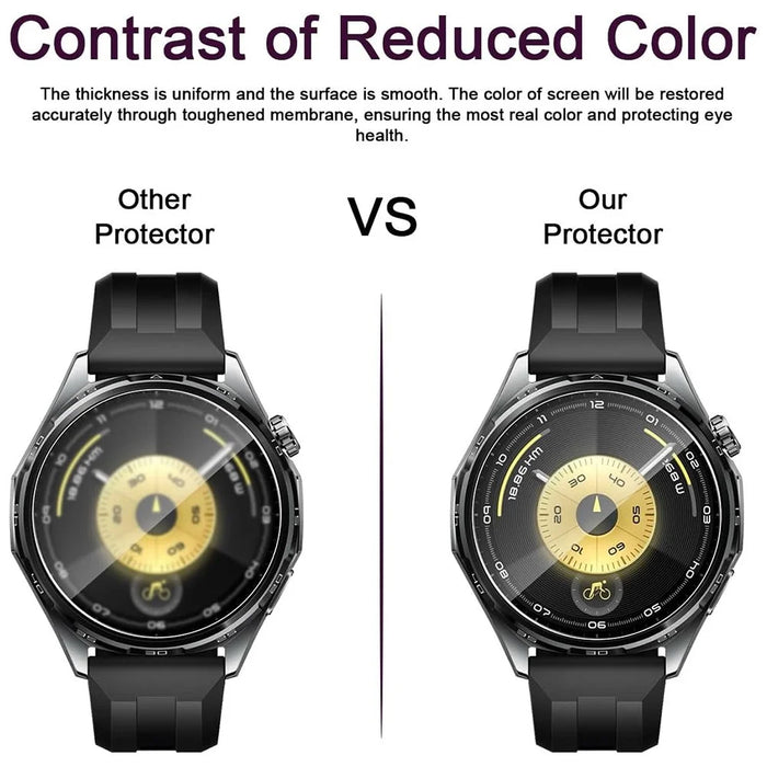 3Pcs For Huawei Watch GT 6 46mm TPU Watch Screen Protector Anti Scratch HD Clear Hydrogel Film - 5