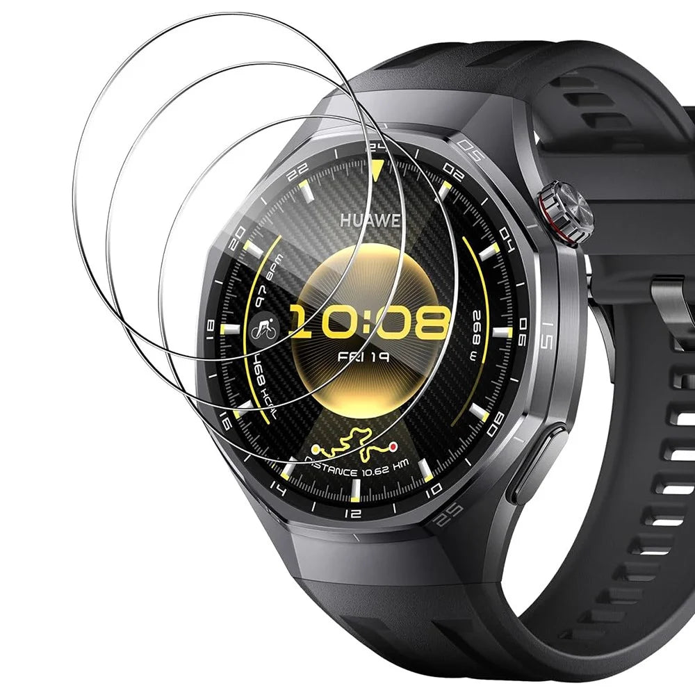 3Pcs For Huawei Watch GT 6 Pro 46mm TPU Watch Screen Protector Anti Scratch HD Clear Hydrogel Film - 1