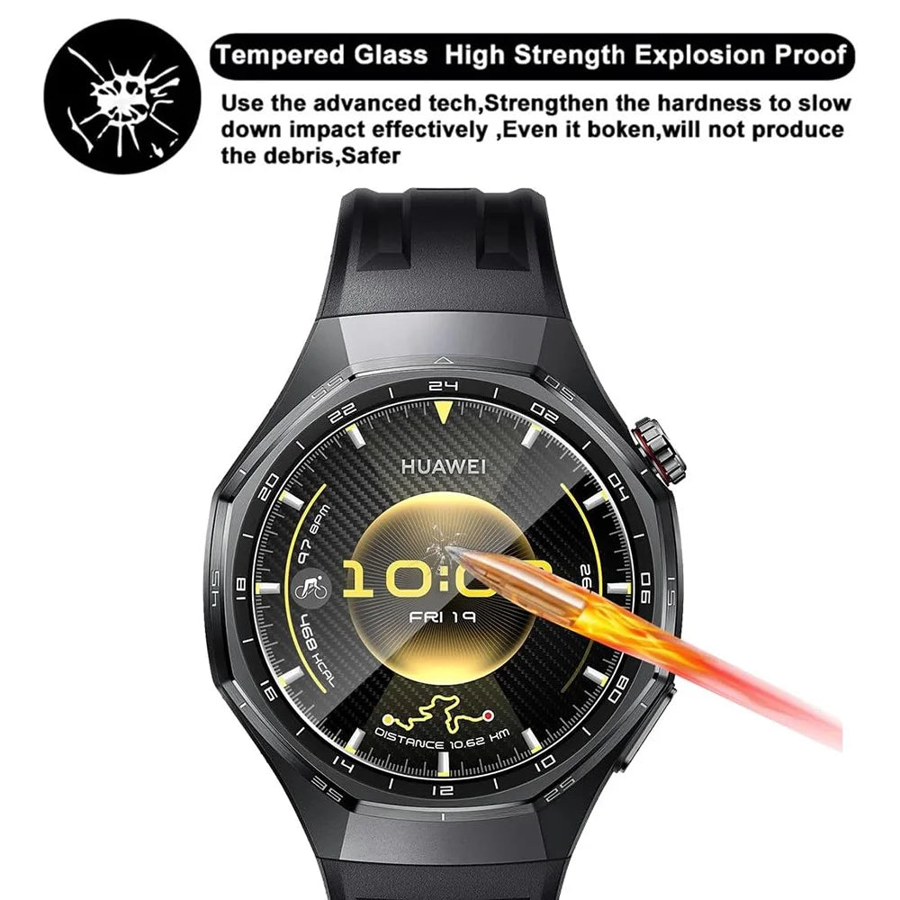 3Pcs For Huawei Watch GT 6 Pro 46mm TPU Watch Screen Protector Anti Scratch HD Clear Hydrogel Film - 4