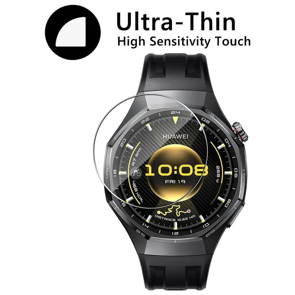 3Pcs For Huawei Watch GT 6 Pro 46mm TPU Watch Screen Protector Anti Scratch HD Clear Hydrogel Film - 5