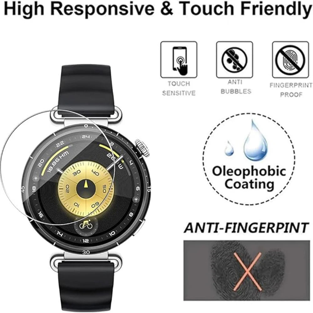 3Pcs For Huawei Watch GT 6 41mm TPU Watch Screen Protector Anti Scratch HD Clear Hydrogel Film - 2
