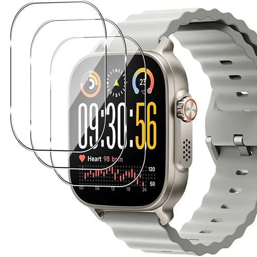 3Pcs For Realme Watch 5 Tempered Glass Screen Protector HD Clear Watch Screen Film - 1