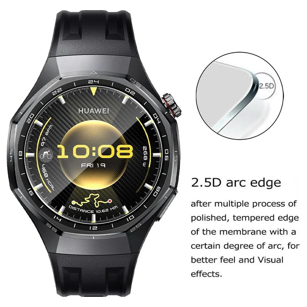 3Pcs For Huawei Watch GT 6 Pro 46mm Tempered Glass Screen Protector HD Clear Watch Screen Film - 6