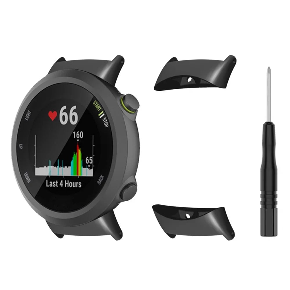 1 Pair Metal Watch Band Connectors with Screwdriver For Garmin Forerunner 45  /  45S  /  Swim 2, 20mm Inner Diameter - 4