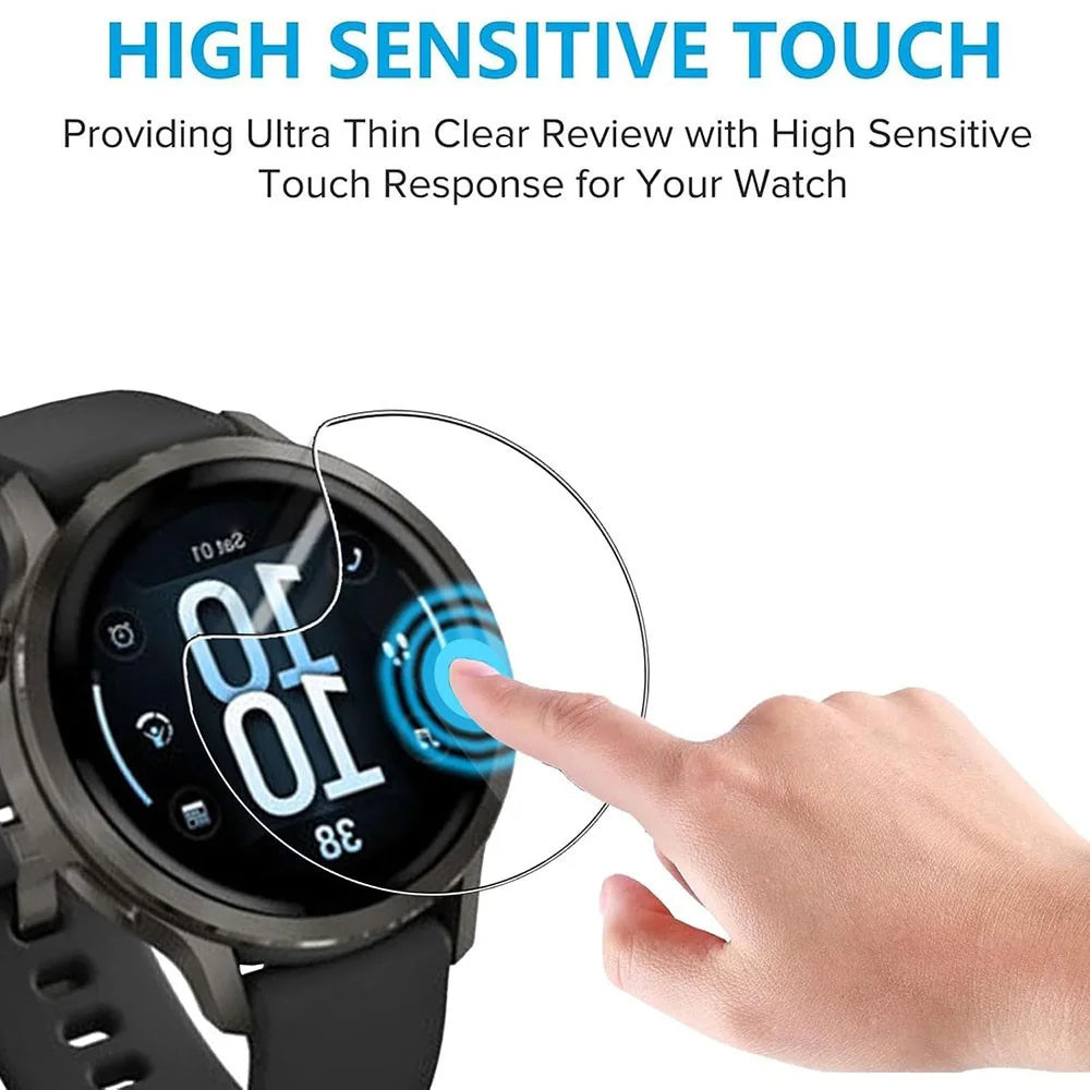 3Pcs For Garmin Venu 4 41mm TPU Watch Screen Protector Anti Scratch HD Clear Hydrogel Film - 5