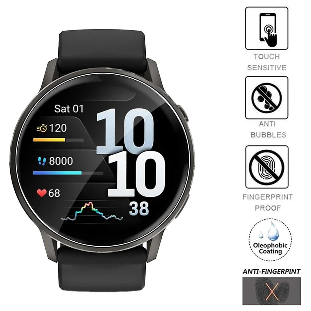 3Pcs For Garmin Venu 4 45mm TPU Watch Screen Protector Anti Scratch HD Clear Hydrogel Film - 2