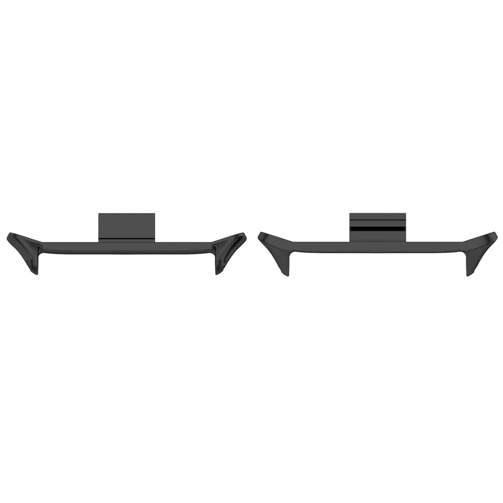 1Pair For vivo iQOO Watch GT 2 / Watch GT 2 Connector Watch Band Metal Adapter Smartwatch Accessories - Black - 2