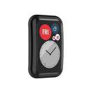 Electroplated TPU Cover All-around Protective Case for Huawei Watch Fit TIA-B09 - Black - 2
