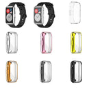 Electroplated TPU Cover All-around Protective Case for Huawei Watch Fit TIA-B09 - Black - 6