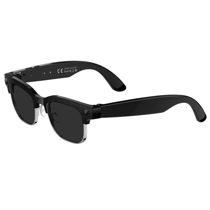 W630 AI Smart Video Recording Glasses for iPhone  /  Android Translation Waterproof Photo Capture Voice Activated - Photochromic Glasses - 1