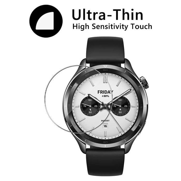 3Pcs For Xiaomi Watch S4 47mm Tempered Glass Screen Protector HD Clear Watch Screen Film - 5