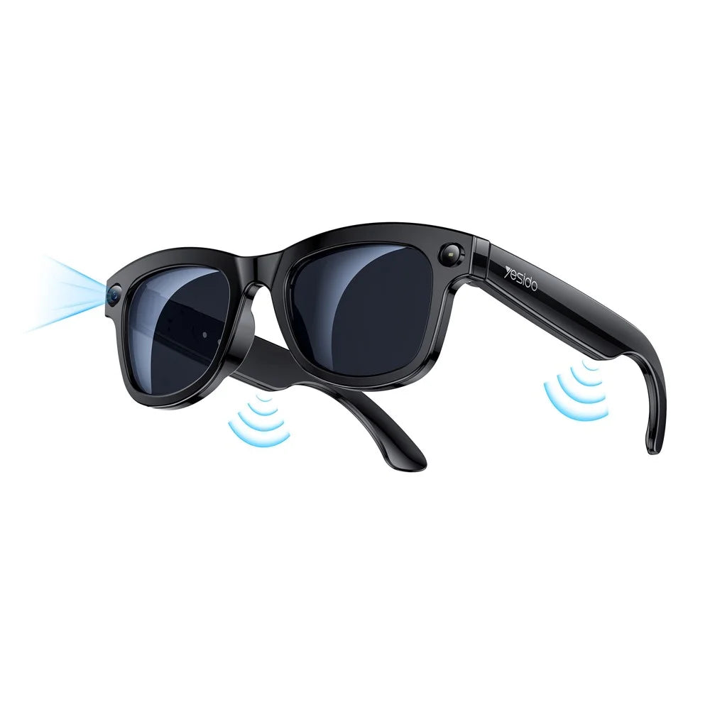YESIDO IO42 IP67 Waterproof Smart AI Glasses with HD Camera Multi Language Support Dual Mic Noise Cancellation Ergonomic - 1